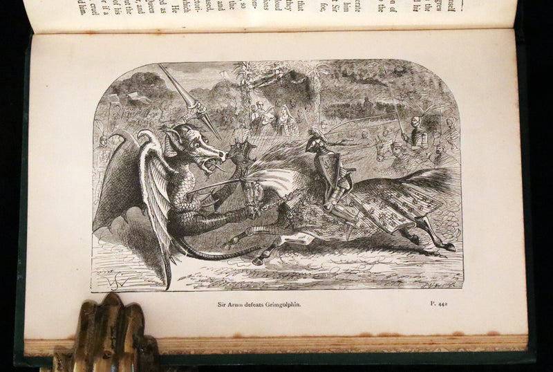 1890 Rare Victorian Book - Holme Lee's Fairy Tales, illustrated.