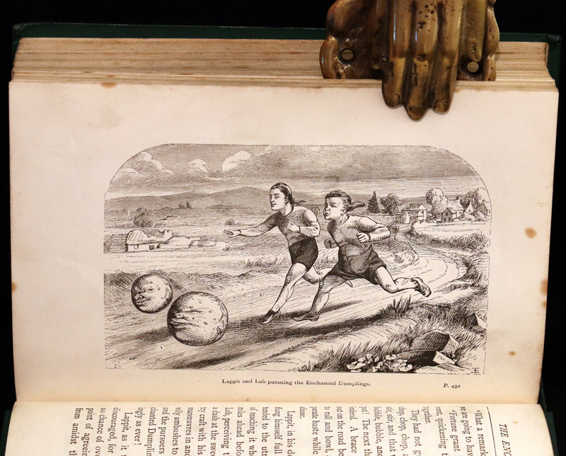 1890 Rare Victorian Book - Holme Lee's Fairy Tales, illustrated.