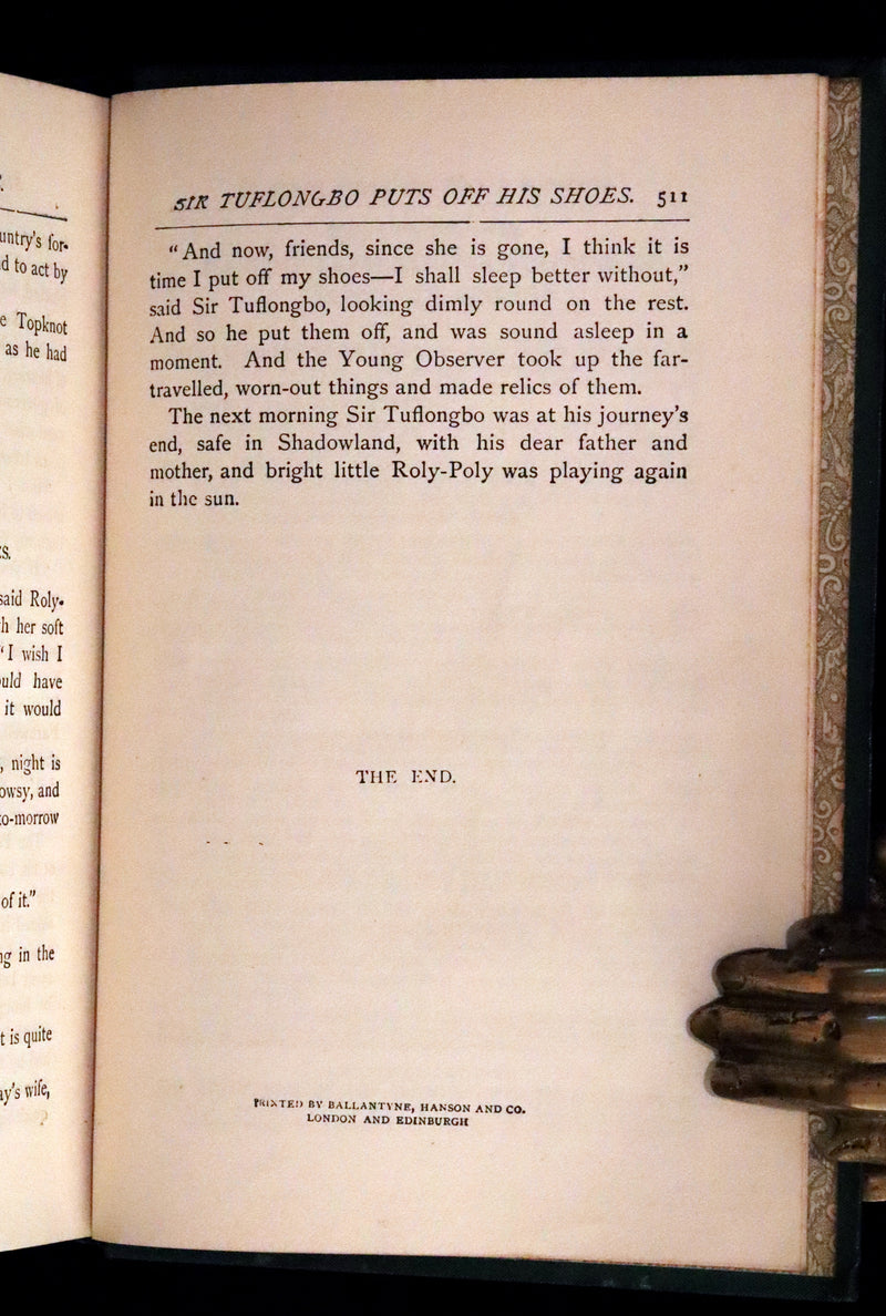 1890 Rare Victorian Book - Holme Lee's Fairy Tales, illustrated.