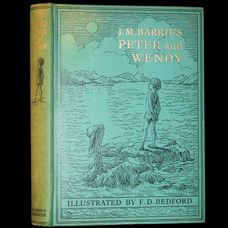 1935 Scarce Edition - Peter Pan - Peter and Wendy by J.M. Barrie Illustrated by F.D. Bedford.