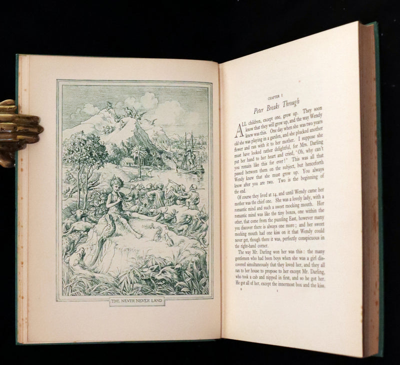 1935 Scarce Edition - Peter Pan - Peter and Wendy by J.M. Barrie Illustrated by F.D. Bedford.