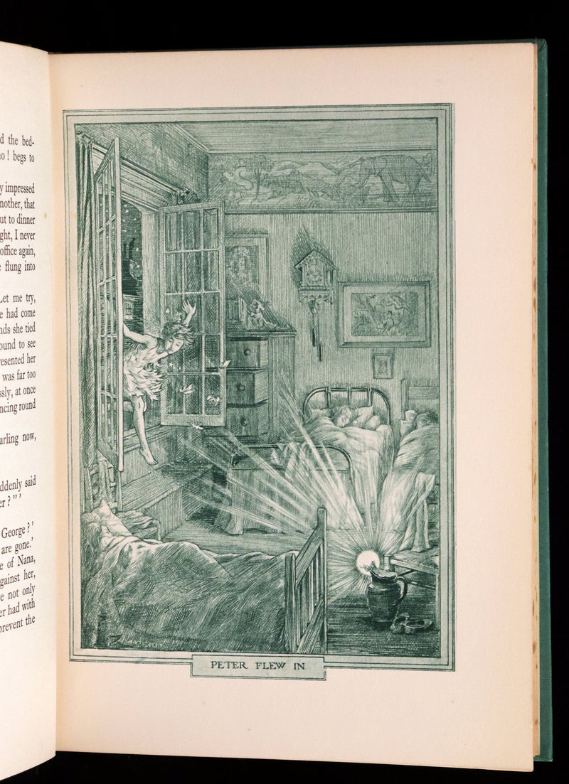 1935 Scarce Edition - Peter Pan - Peter and Wendy by J.M. Barrie Illustrated by F.D. Bedford.