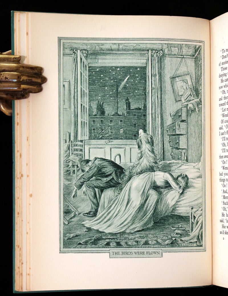 1935 Scarce Edition - Peter Pan - Peter and Wendy by J.M. Barrie Illustrated by F.D. Bedford.