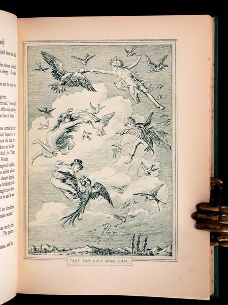 1935 Scarce Edition - Peter Pan - Peter and Wendy by J.M. Barrie Illustrated by F.D. Bedford.