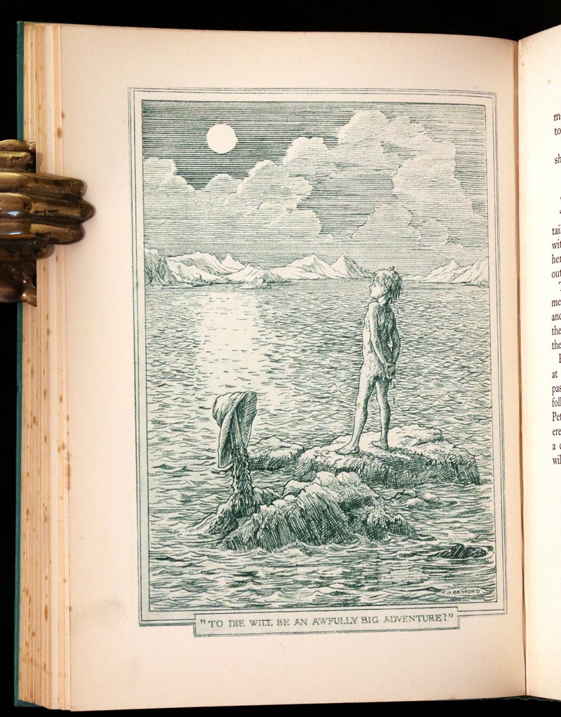 1935 Scarce Edition - Peter Pan - Peter and Wendy by J.M. Barrie Illustrated by F.D. Bedford.