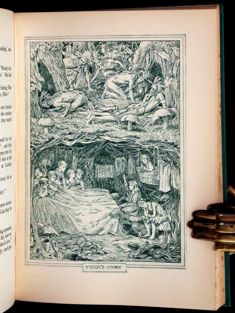 1935 Scarce Edition - Peter Pan - Peter and Wendy by J.M. Barrie Illustrated by F.D. Bedford.