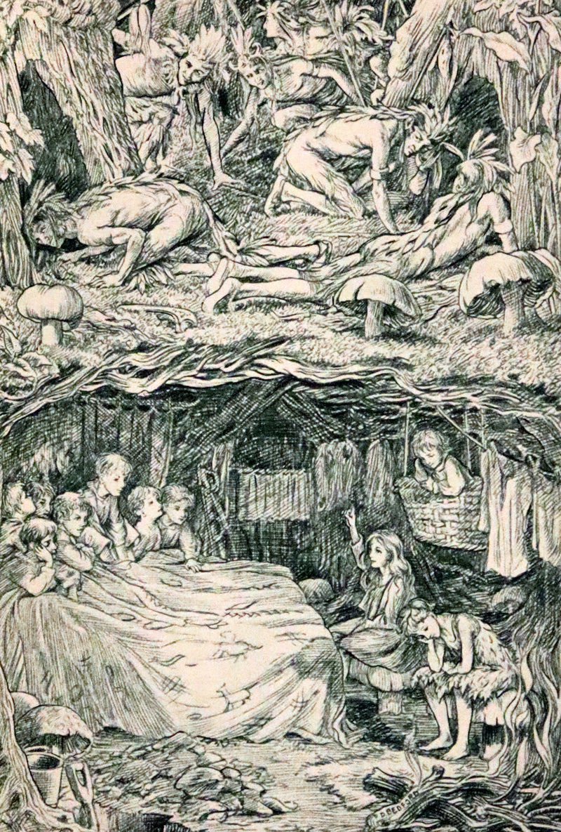 1935 Scarce Edition - Peter Pan - Peter and Wendy by J.M. Barrie Illustrated by F.D. Bedford.
