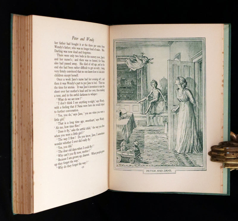 1935 Scarce Edition - Peter Pan - Peter and Wendy by J.M. Barrie Illustrated by F.D. Bedford.