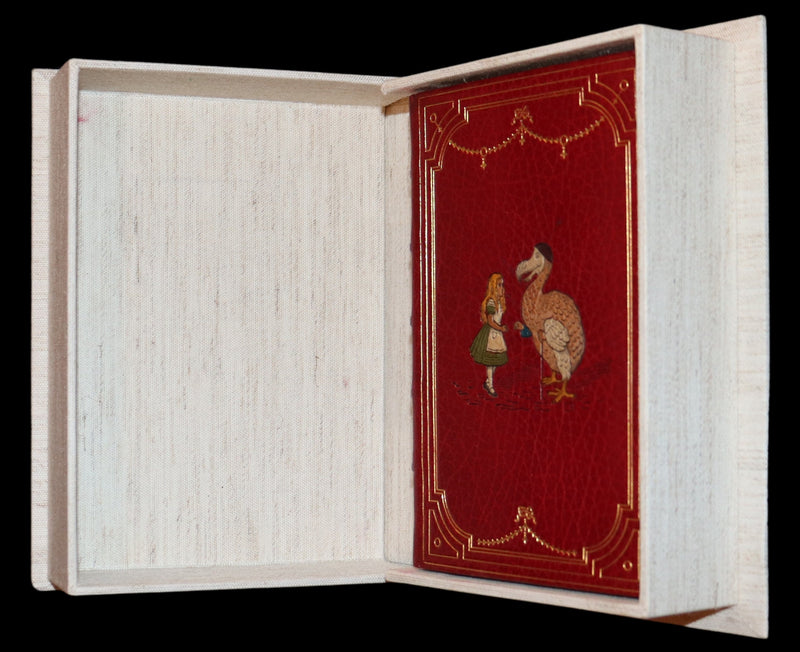 1932 Exquisite Riviere Binding - Alice's Adventures in Wonderland (With) Through the Looking-Glass and What Alice Found There.