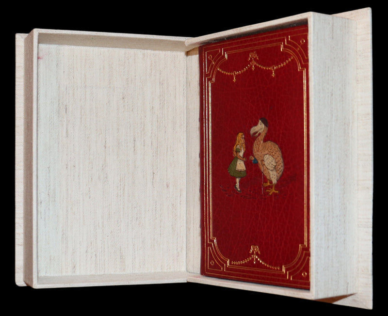1932 Exquisite Riviere Binding - Alice's Adventures in Wonderland (With) Through the Looking-Glass and What Alice Found There.