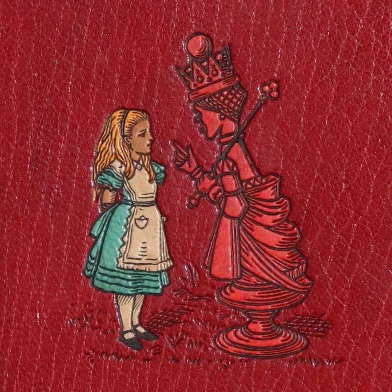 1932 Exquisite Riviere Binding - Alice's Adventures in Wonderland (With) Through the Looking-Glass and What Alice Found There.