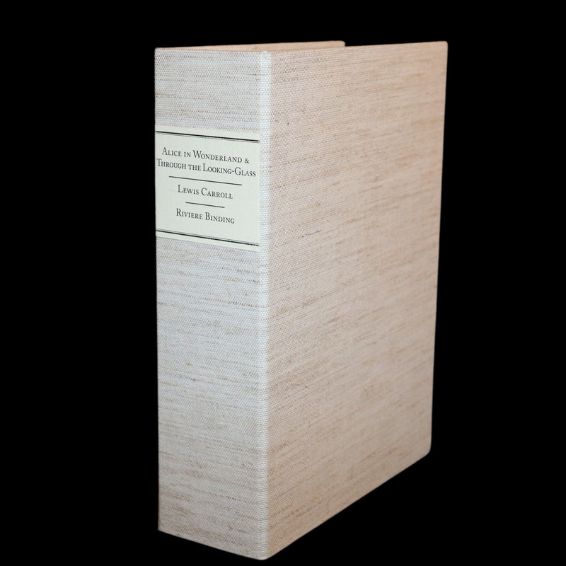 1932 Exquisite Riviere Binding - Alice's Adventures in Wonderland (With) Through the Looking-Glass and What Alice Found There.