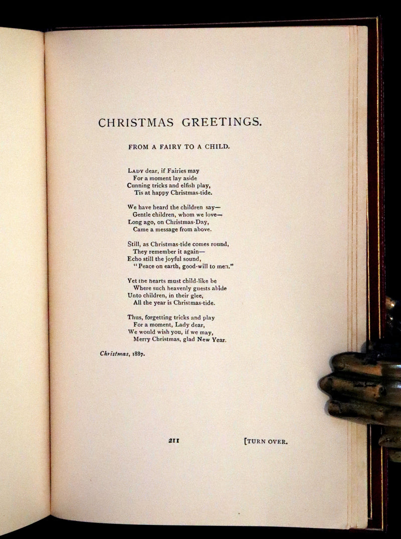 1932 Exquisite Riviere Binding - Alice's Adventures in Wonderland (With) Through the Looking-Glass and What Alice Found There.