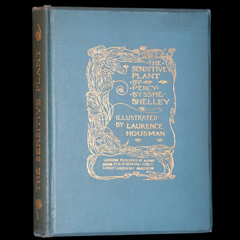 1898 Rare First Edition - The Sensitive Plant by Shelley illustrated by Laurence Housman.