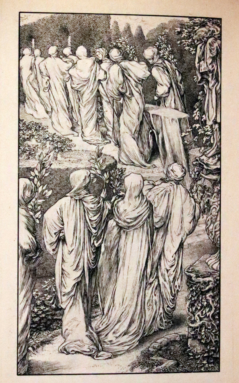 1898 Rare First Edition - The Sensitive Plant by Shelley illustrated by Laurence Housman.