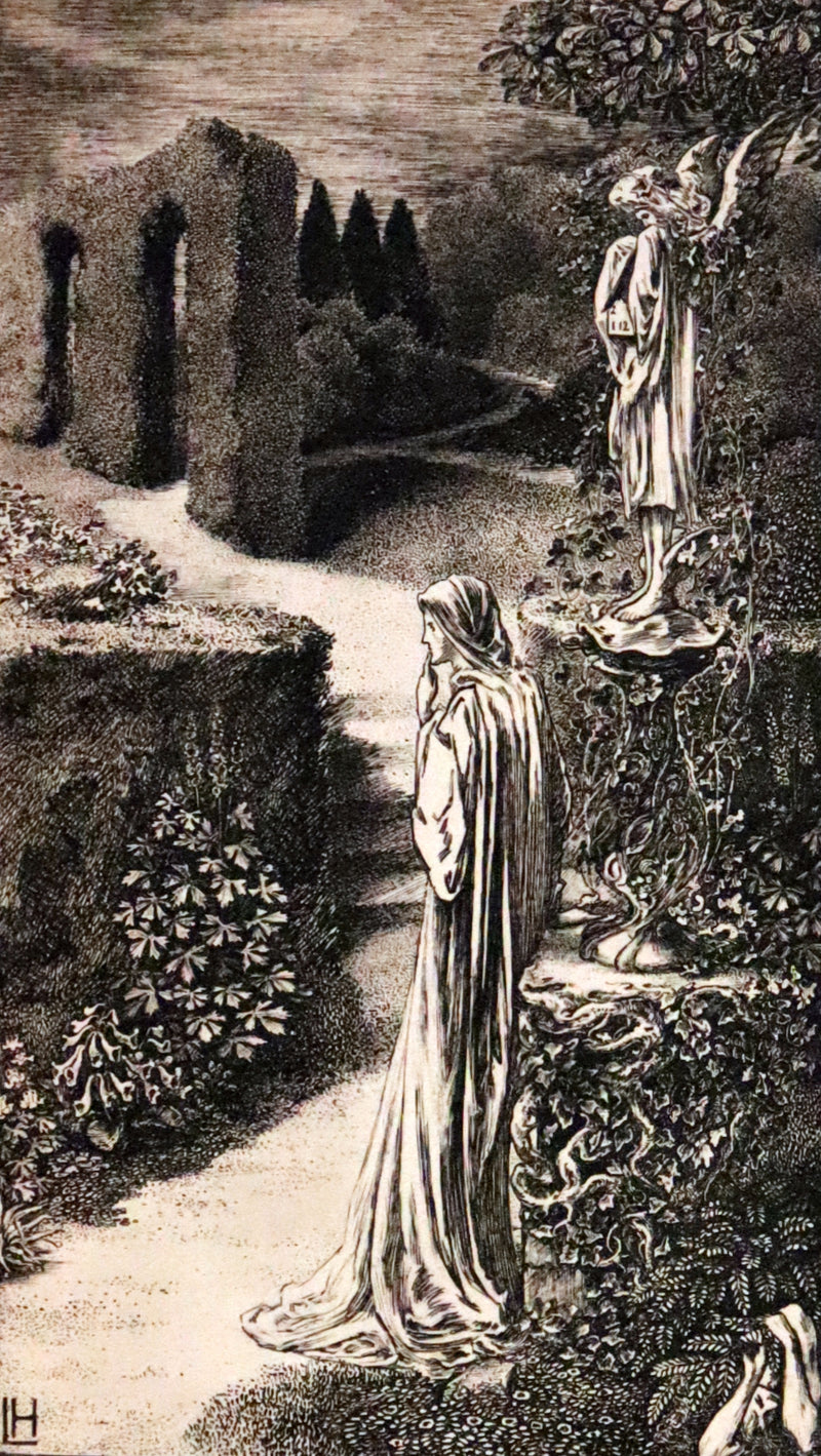 1898 Rare First Edition - The Sensitive Plant by Shelley illustrated by Laurence Housman.