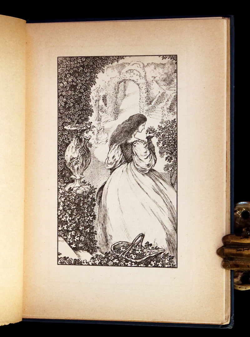 1898 Rare First Edition - The Sensitive Plant by Shelley illustrated by Laurence Housman.