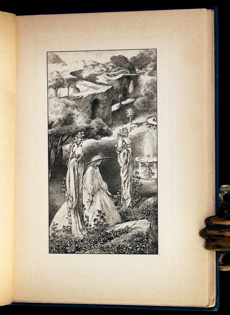 1898 Rare First Edition - The Sensitive Plant by Shelley illustrated by Laurence Housman.