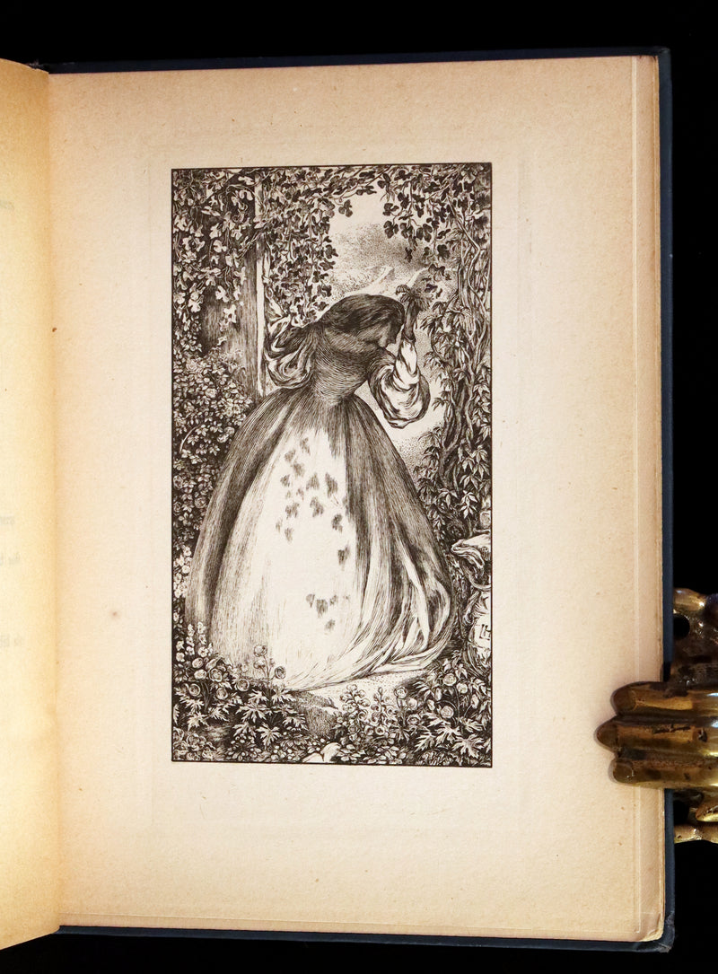 1898 Rare First Edition - The Sensitive Plant by Shelley illustrated by Laurence Housman.
