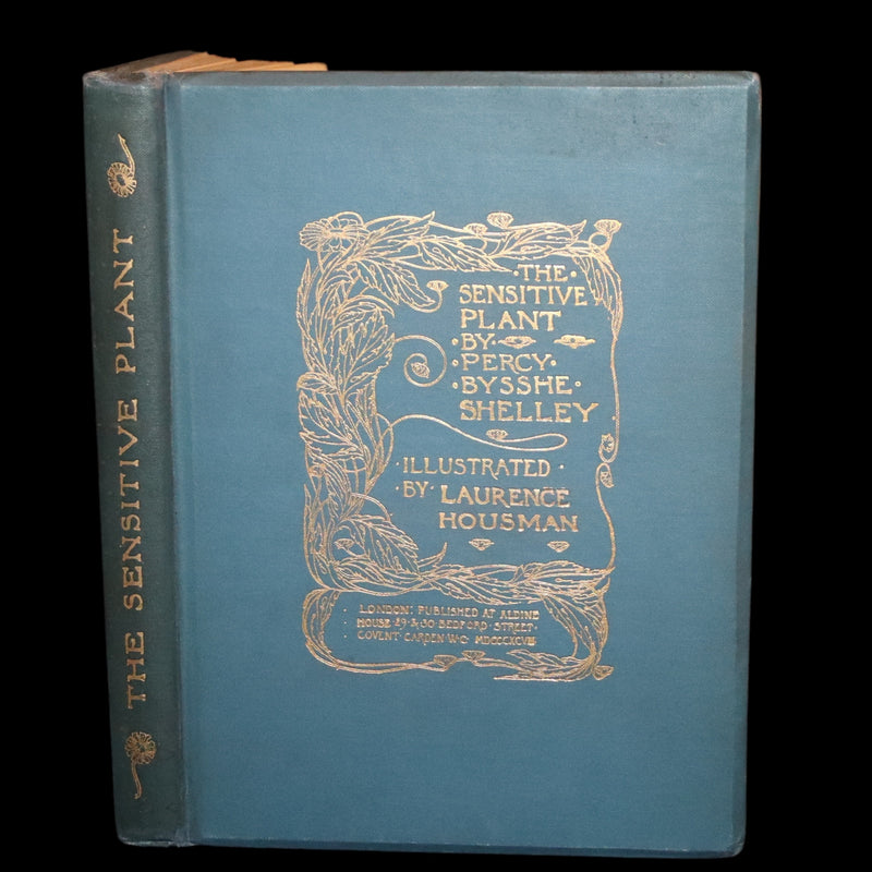 1898 Rare First Edition - The Sensitive Plant by Shelley illustrated by Laurence Housman.