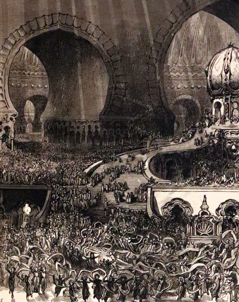 1873 Rare Romantic 1st Edition - The Little People of the Snow by William Cullen Bryant.