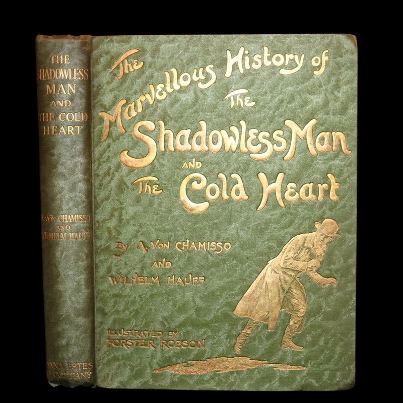 1913 Rare First Edition illustrated by Forster Robson - The Marvellous History of The Shadowless Man and The Cold Heart.