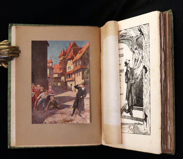 1913 Rare First Edition illustrated by Forster Robson - The Marvellous History of The Shadowless Man and The Cold Heart.