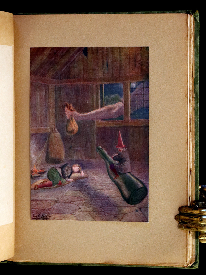 1913 Rare First Edition illustrated by Forster Robson - The Marvellous History of The Shadowless Man and The Cold Heart.