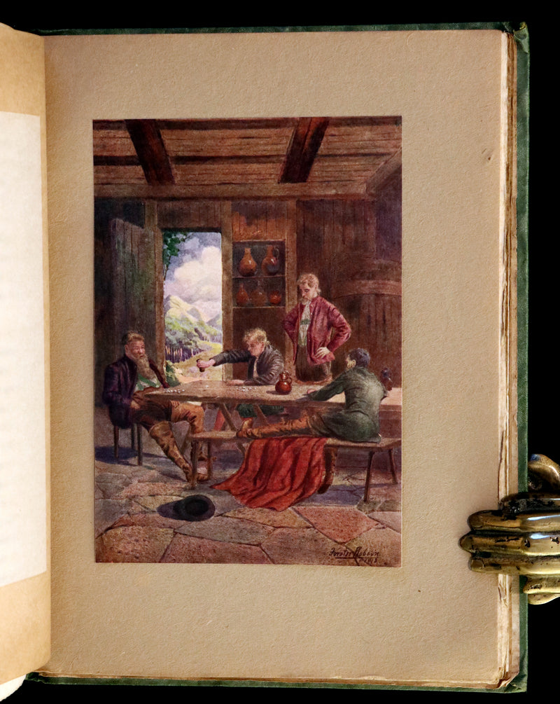 1913 Rare First Edition illustrated by Forster Robson - The Marvellous History of The Shadowless Man and The Cold Heart.