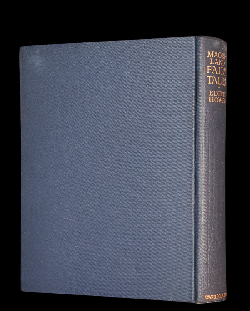 1913 Rare First Edition - MAORILAND FAIRY TALES by Edith Howes - New Zealand Maori Tales.