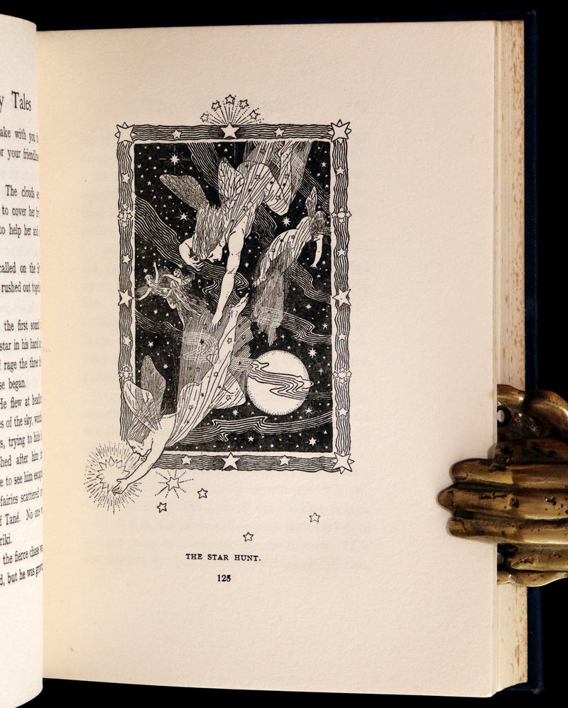 1913 Rare First Edition - MAORILAND FAIRY TALES by Edith Howes - New Zealand Maori Tales.
