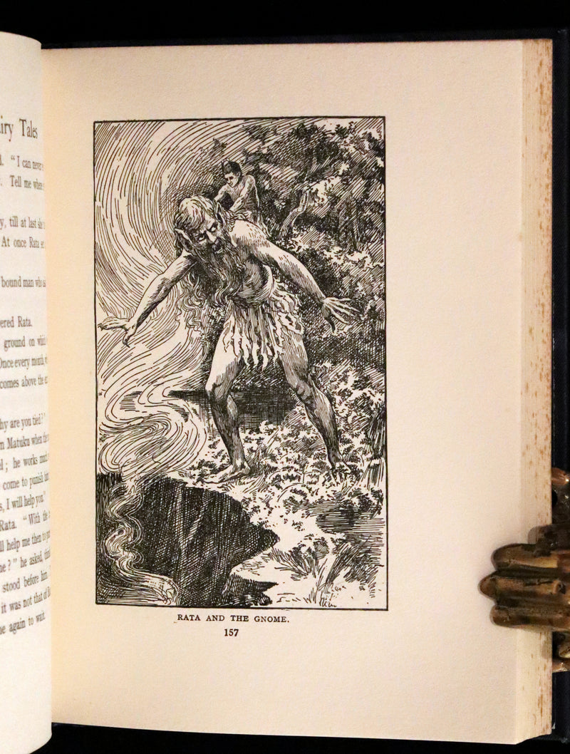 1913 Rare First Edition - MAORILAND FAIRY TALES by Edith Howes - New Zealand Maori Tales.