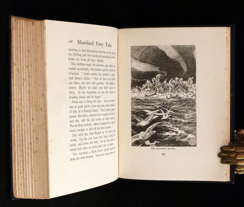 1913 Rare First Edition - MAORILAND FAIRY TALES by Edith Howes - New Zealand Maori Tales.