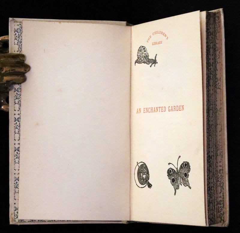 1892 Scarce First Edition - An Enchanted Garden, Fairy Tales by Mary Louisa Molesworth.