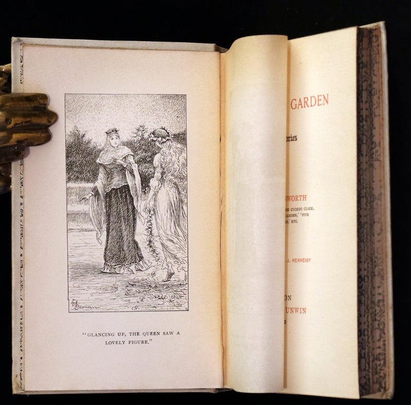 1892 Scarce First Edition - An Enchanted Garden, Fairy Tales by Mary Louisa Molesworth.
