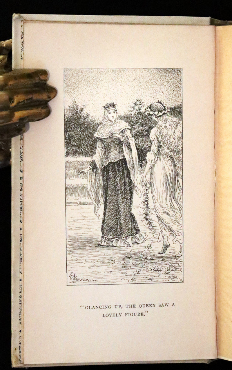 1892 Scarce First Edition - An Enchanted Garden, Fairy Tales by Mary Louisa Molesworth.