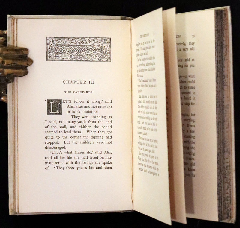 1892 Scarce First Edition - An Enchanted Garden, Fairy Tales by Mary Louisa Molesworth.