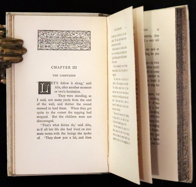 1892 Scarce First Edition - An Enchanted Garden, Fairy Tales by Mary Louisa Molesworth.