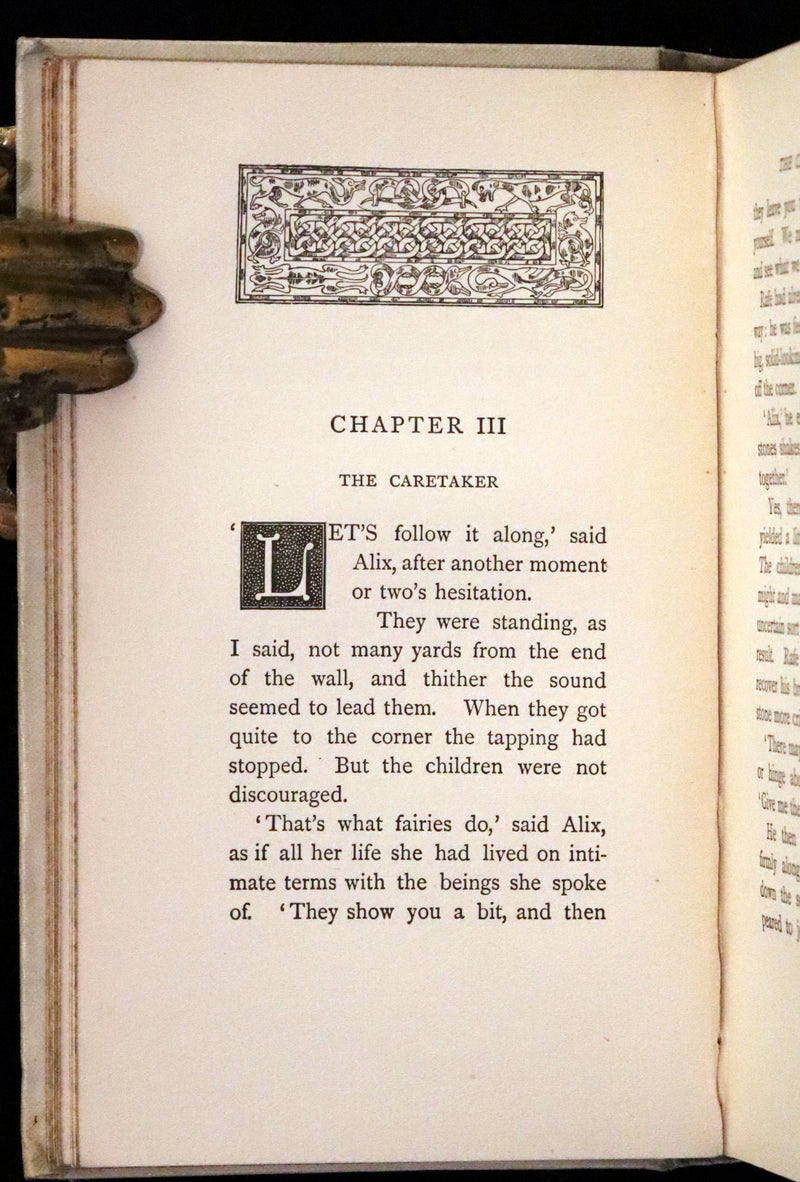 1892 Scarce First Edition - An Enchanted Garden, Fairy Tales by Mary Louisa Molesworth.