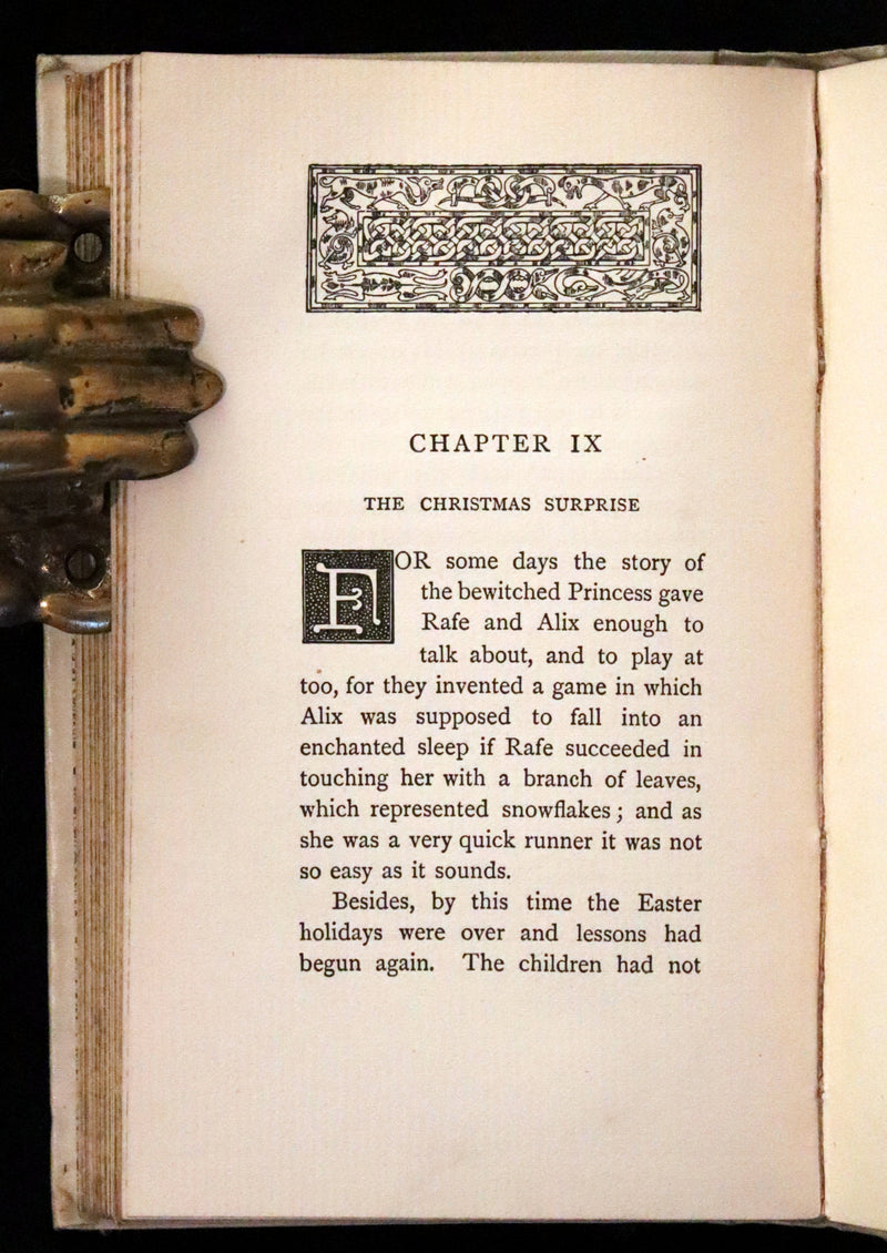 1892 Scarce First Edition - An Enchanted Garden, Fairy Tales by Mary Louisa Molesworth.