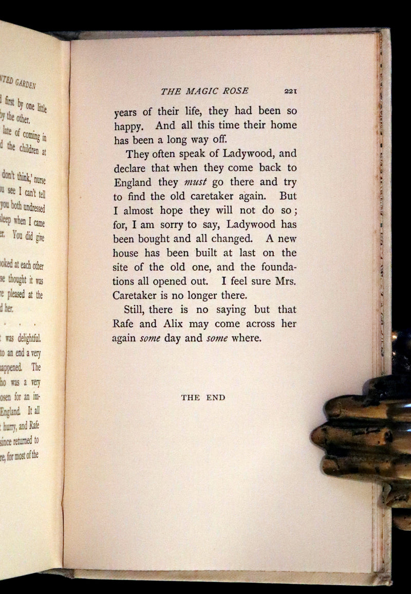 1892 Scarce First Edition - An Enchanted Garden, Fairy Tales by Mary Louisa Molesworth.