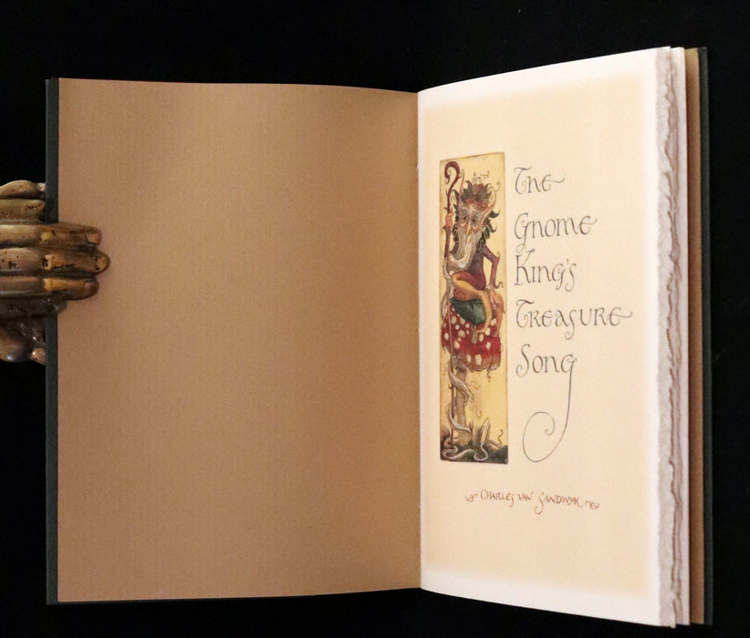 2000 Scarce First Edition - The Gnome King’s Treasure Song by Charles van Sandwyk.