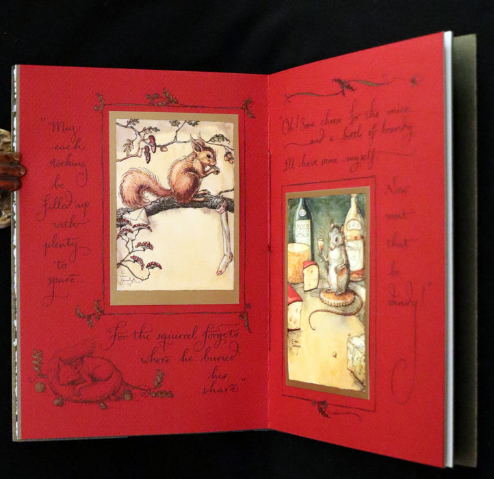 2004 Scarce First Edition - Mr. Rabbit's Christmas Wish Translated for Humans by Charles van Sandwyk.