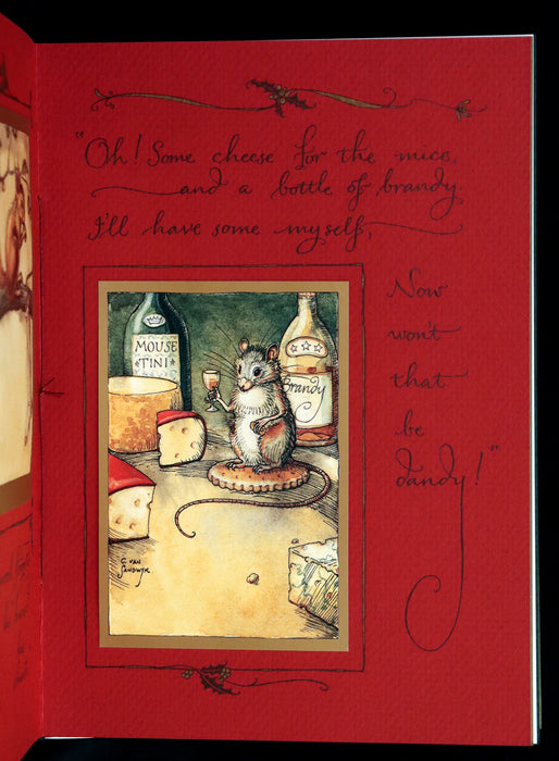 2004 Scarce First Edition - Mr. Rabbit's Christmas Wish Translated for Humans by Charles van Sandwyk.