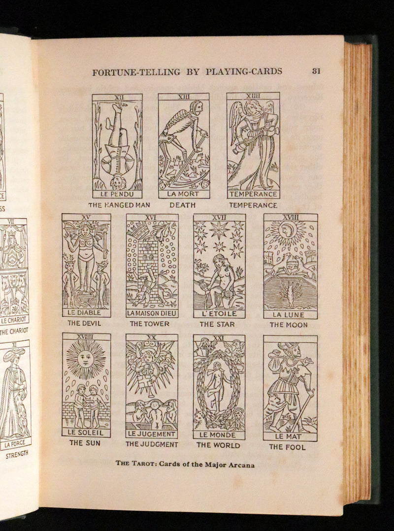 1930 Rare Book - The Complete Book of Fortune A Comprehensive Survey Of The Occult Sciences & Other Methods Of Divination.
