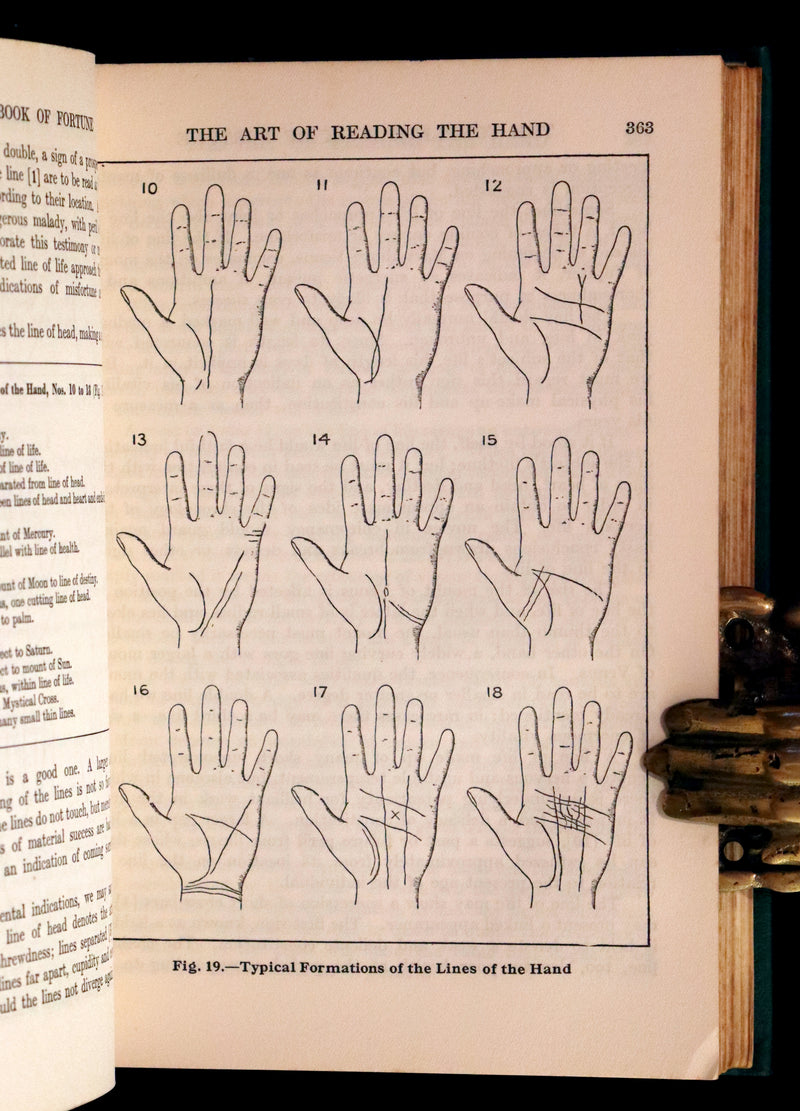 1930 Rare Book - The Complete Book of Fortune A Comprehensive Survey Of The Occult Sciences & Other Methods Of Divination.
