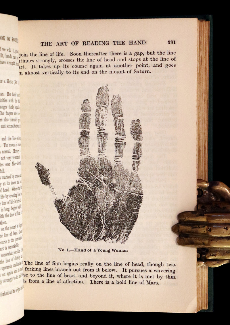 1930 Rare Book - The Complete Book of Fortune A Comprehensive Survey Of The Occult Sciences & Other Methods Of Divination.