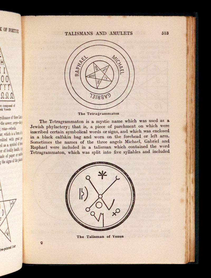 1930 Rare Book - The Complete Book of Fortune A Comprehensive Survey Of The Occult Sciences & Other Methods Of Divination.