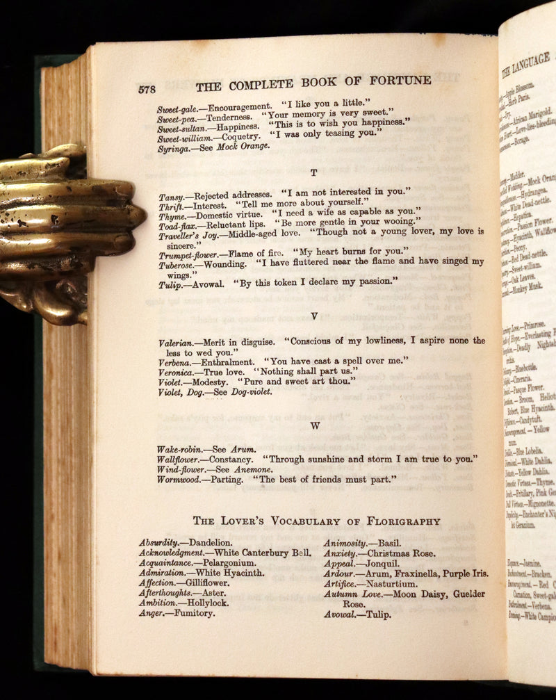 1930 Rare Book - The Complete Book of Fortune A Comprehensive Survey Of The Occult Sciences & Other Methods Of Divination.