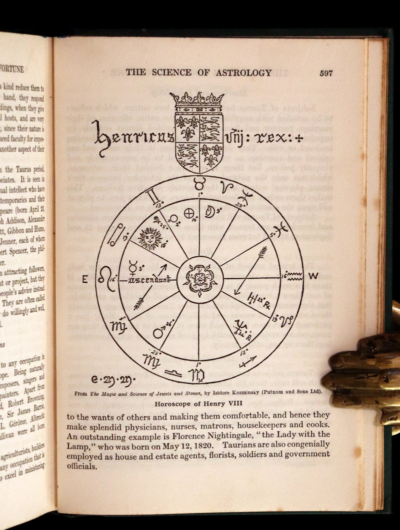1930 Rare Book - The Complete Book of Fortune A Comprehensive Survey Of The Occult Sciences & Other Methods Of Divination.